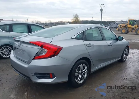 2016 Honda Civic Lx from USA, damaged, VIN 19XFC2F52GE206325